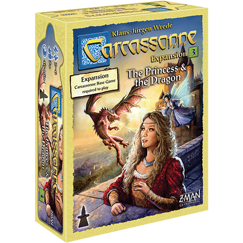 Carcassonne Exp 3: The Princess and the Dragon