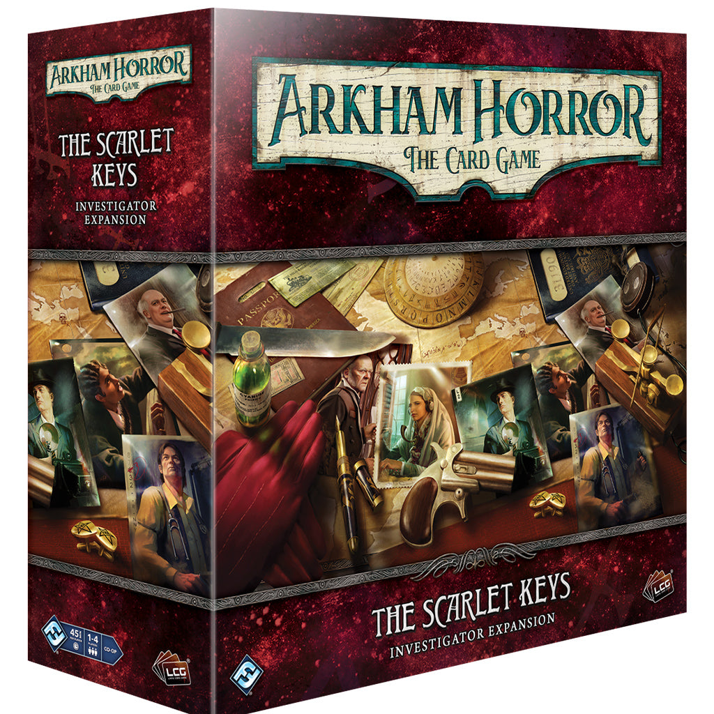 Arkham Horror: The Card Game - The Scarlet Keys Investigator Expansion