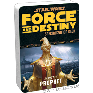 Star Wars Rpg: Force And Destiny - Mystic Prophet Specialization Deck