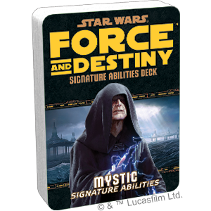 Star Wars Rpg: Force And Destiny - Mystic Signature Abilities Specialization Deck
